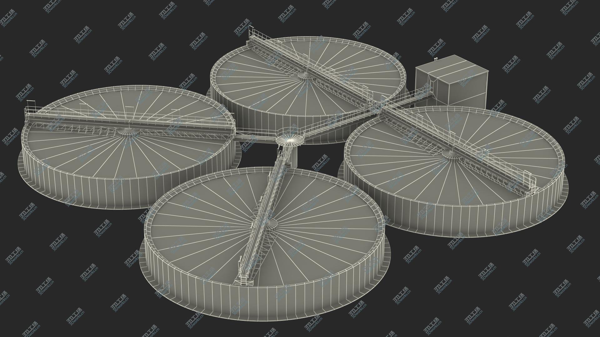 images/goods_img/2021040163/3D Wastewater Circular Clarifiers model/3.jpg